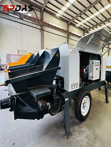 concrete trailer pump concrete trailer pump